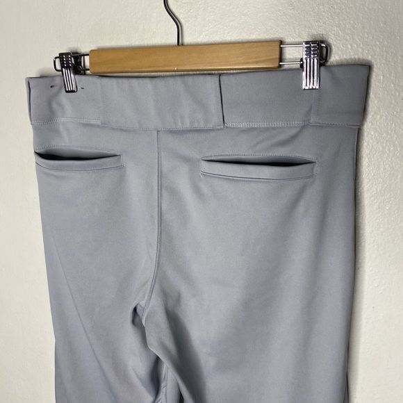 NIKE Vapor Pro Mens Wolf Gray Baseball Pants Mens Size Medium - Picture 6 of 14